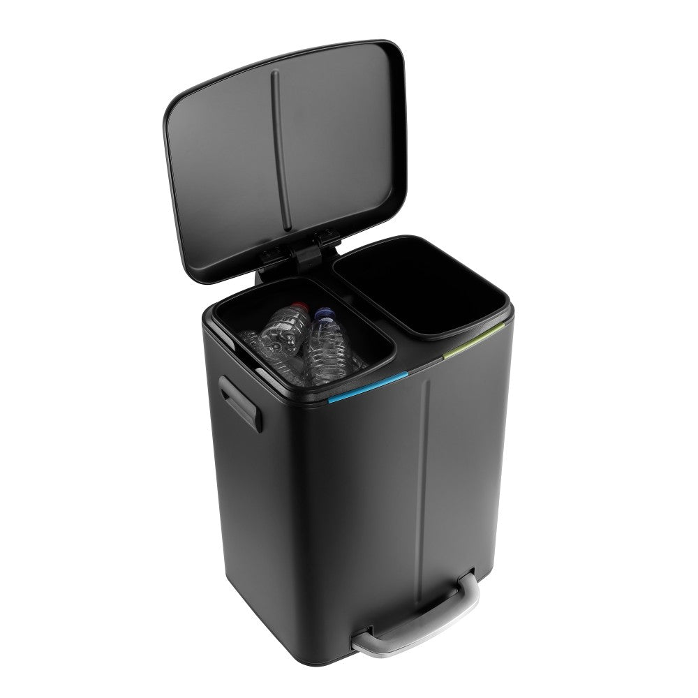 Marco 40 Liter/10.5 Gallon Double-Bucket Trash Can