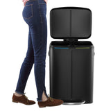 Marco 40 Liter/10.5 Gallon Double-Bucket Trash Can