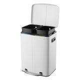 Marco 40 Liter/10.5 Gallon Double-Bucket Trash Can