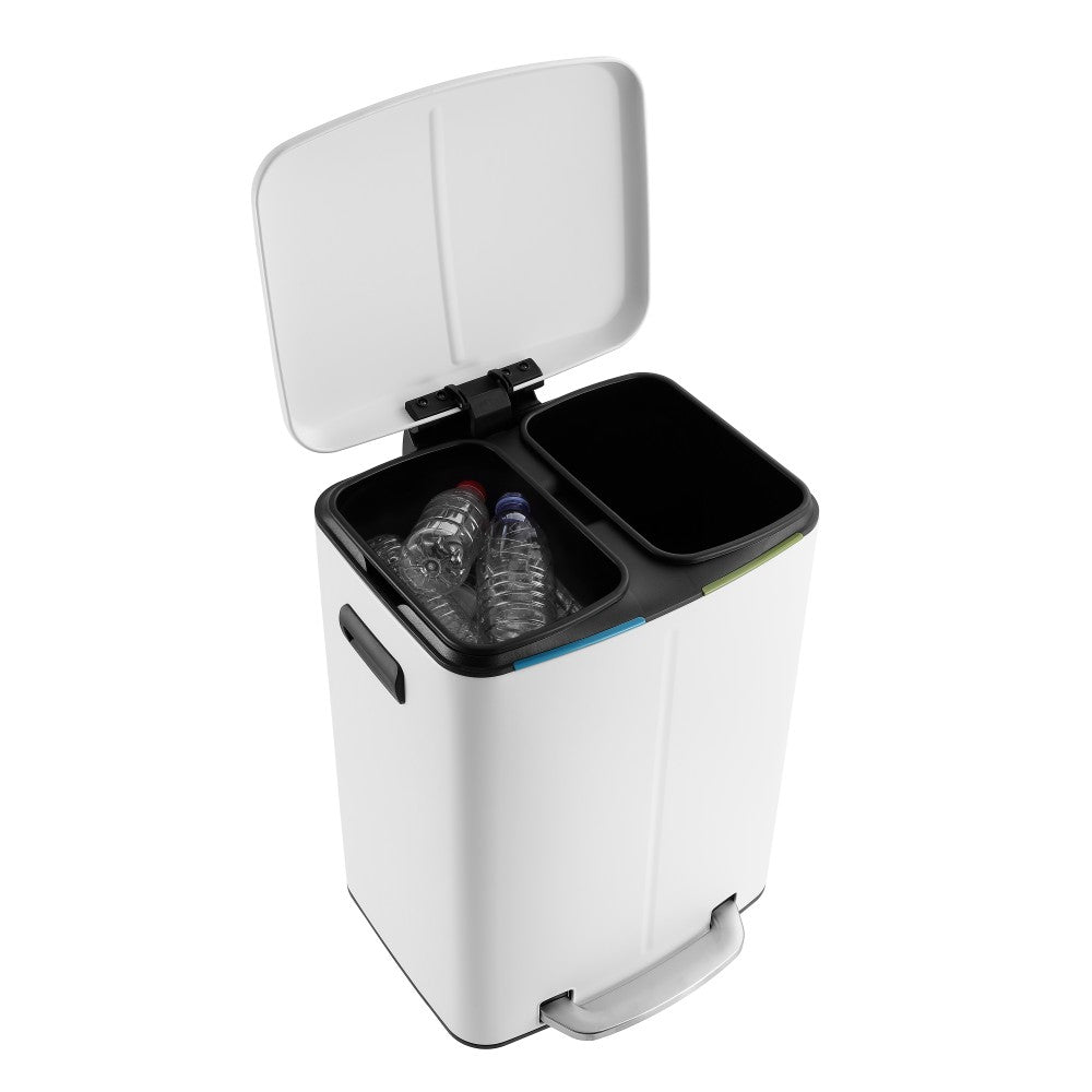 Marco 40 Liter/10.5 Gallon Double-Bucket Trash Can
