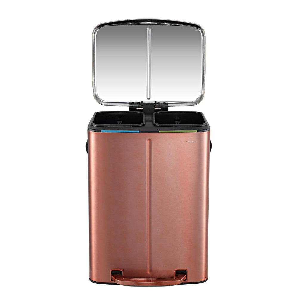 Marco 40 Liter/10.5 Gallon Double-Bucket Trash Can