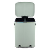 Marco 40 Liter/10.5 Gallon Double-Bucket Trash Can