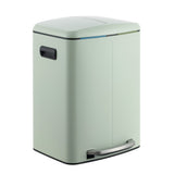 Marco 40 Liter/10.5 Gallon Double-Bucket Trash Can