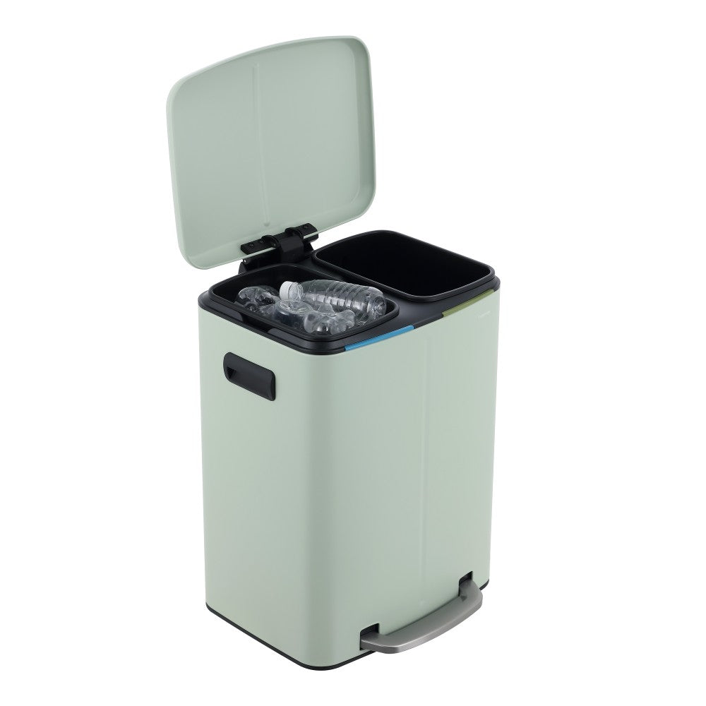 Marco 40 Liter/10.5 Gallon Double-Bucket Trash Can