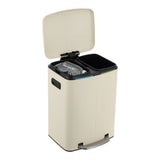 Marco 40 Liter/10.5 Gallon Double-Bucket Trash Can