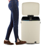 Marco 40 Liter/10.5 Gallon Double-Bucket Trash Can