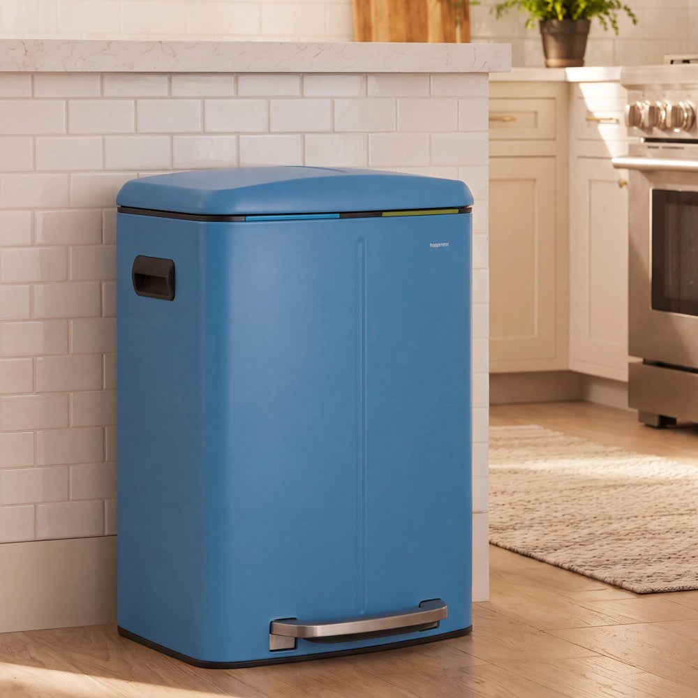 Marco 40 Liter/10.5 Gallon Double-Bucket Trash Can