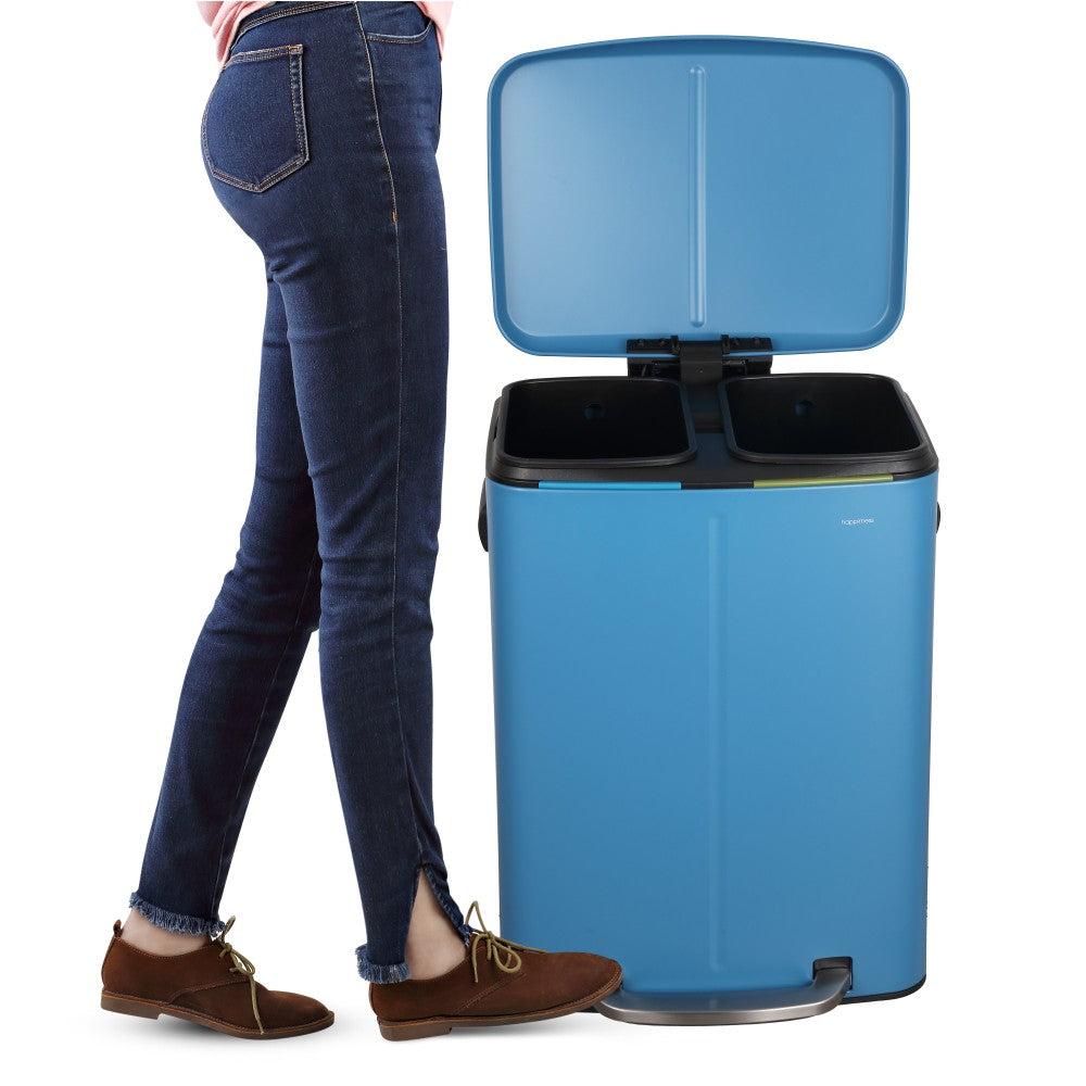 Marco 40 Liter/10.5 Gallon Double-Bucket Trash Can
