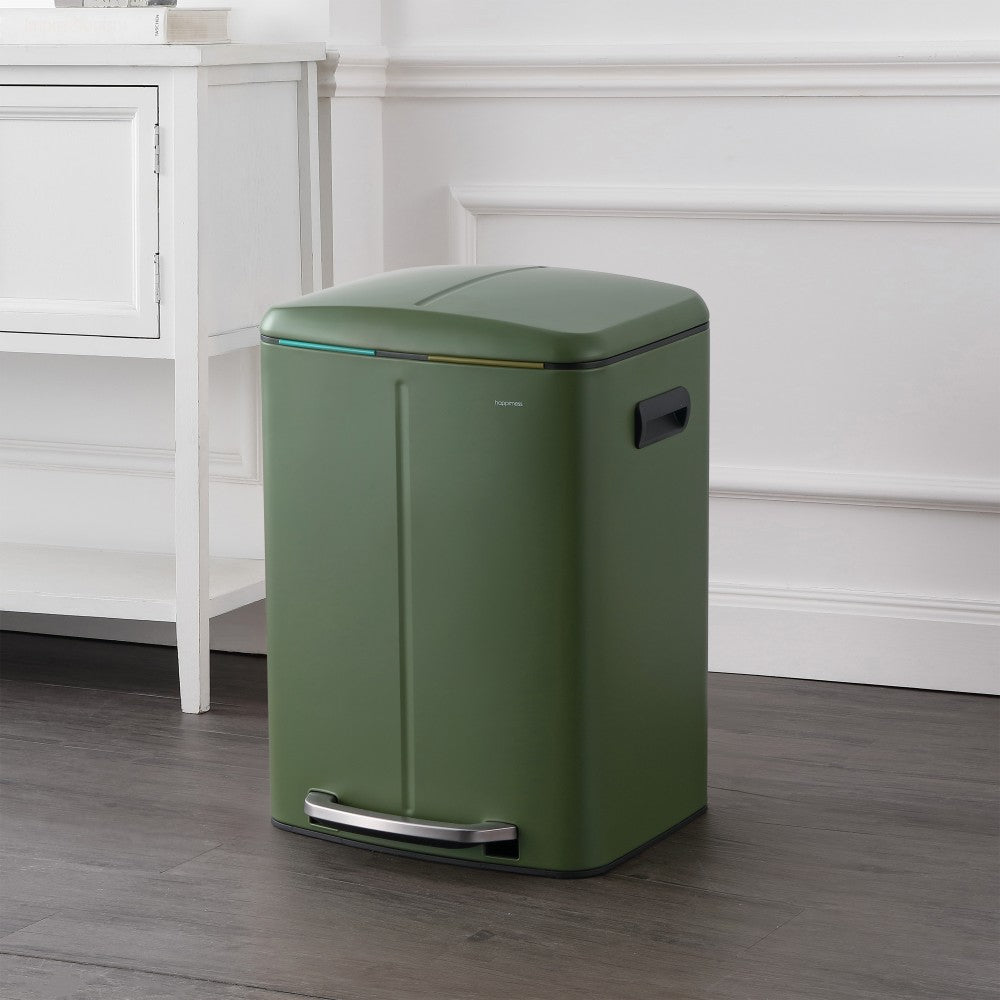 Marco 40 Liter/10.5 Gallon Double-Bucket Trash Can
