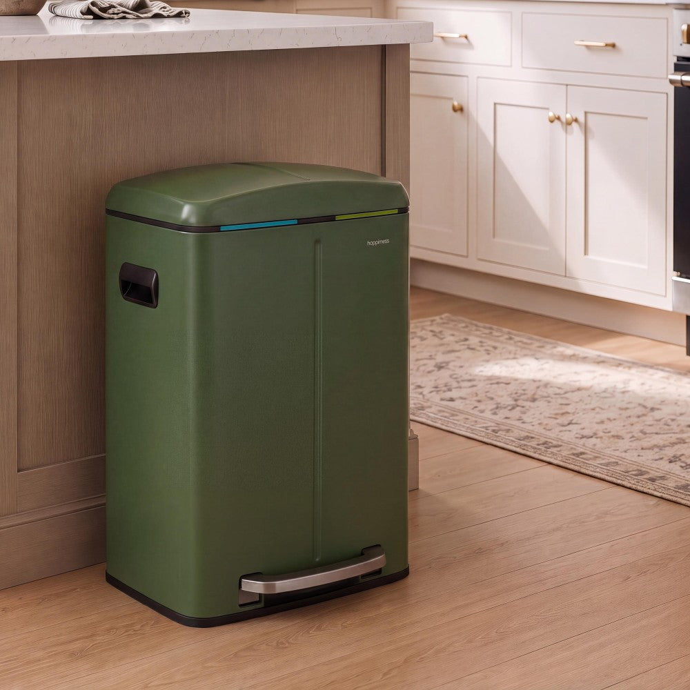 Marco 40 Liter/10.5 Gallon Double-Bucket Trash Can
