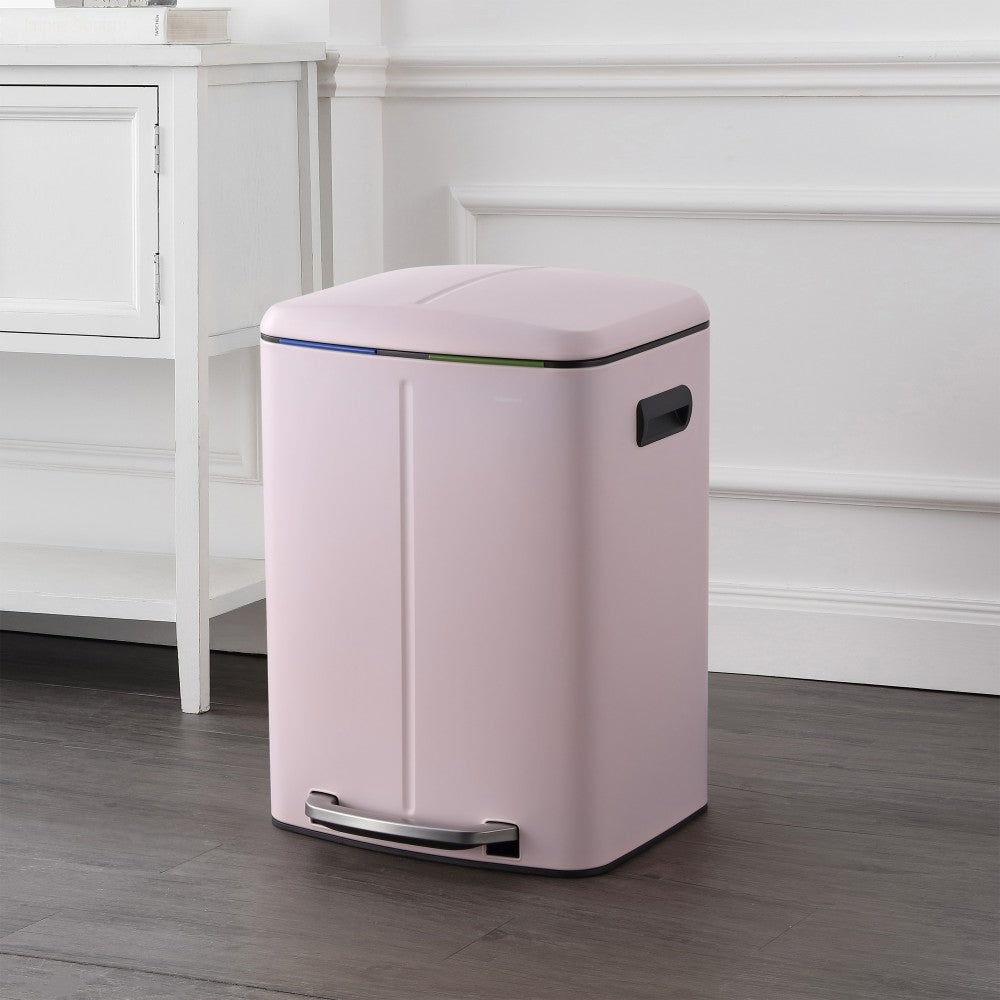Marco 40 Liter/10.5 Gallon Double-Bucket Trash Can