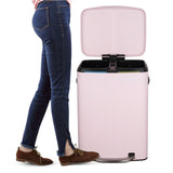 Marco 40 Liter/10.5 Gallon Double-Bucket Trash Can