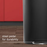Connor Rectangular 13-Gallon Trash Can with Soft-Close Lid and FREE Mini Trash Can