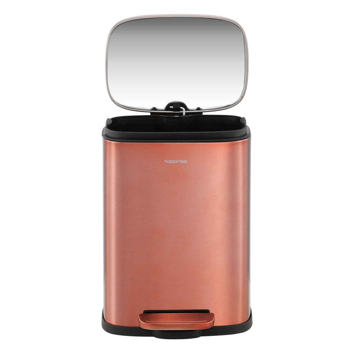 Connor Rectangular 13-Gallon Trash Can with Soft-Close Lid and FREE Mini Trash Can