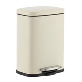 Connor Rectangular 13-Gallon Trash Can with Soft-Close Lid and FREE Mini Trash Can