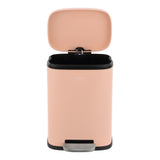Connor Rectangular 13-Gallon Trash Can with Soft-Close Lid and FREE Mini Trash Can
