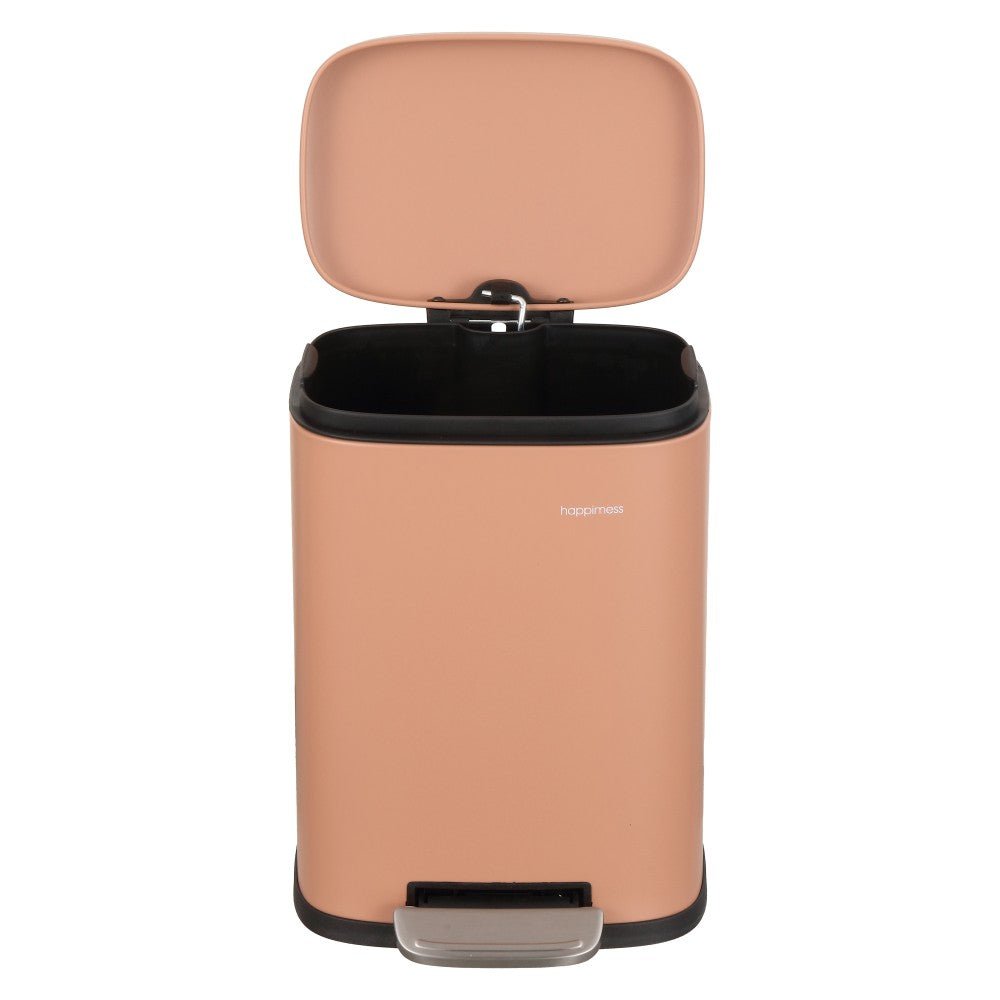 Connor Rectangular 13-Gallon Trash Can with Soft-Close Lid and FREE Mini Trash Can
