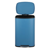 Connor Rectangular 13-Gallon Trash Can with Soft-Close Lid and FREE Mini Trash Can
