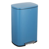 Connor Rectangular 13-Gallon Trash Can with Soft-Close Lid and FREE Mini Trash Can