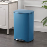 Connor Rectangular 13-Gallon Trash Can with Soft-Close Lid and FREE Mini Trash Can