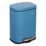 Connor Rectangular 13-Gallon Trash Can with Soft-Close Lid and FREE Mini Trash Can