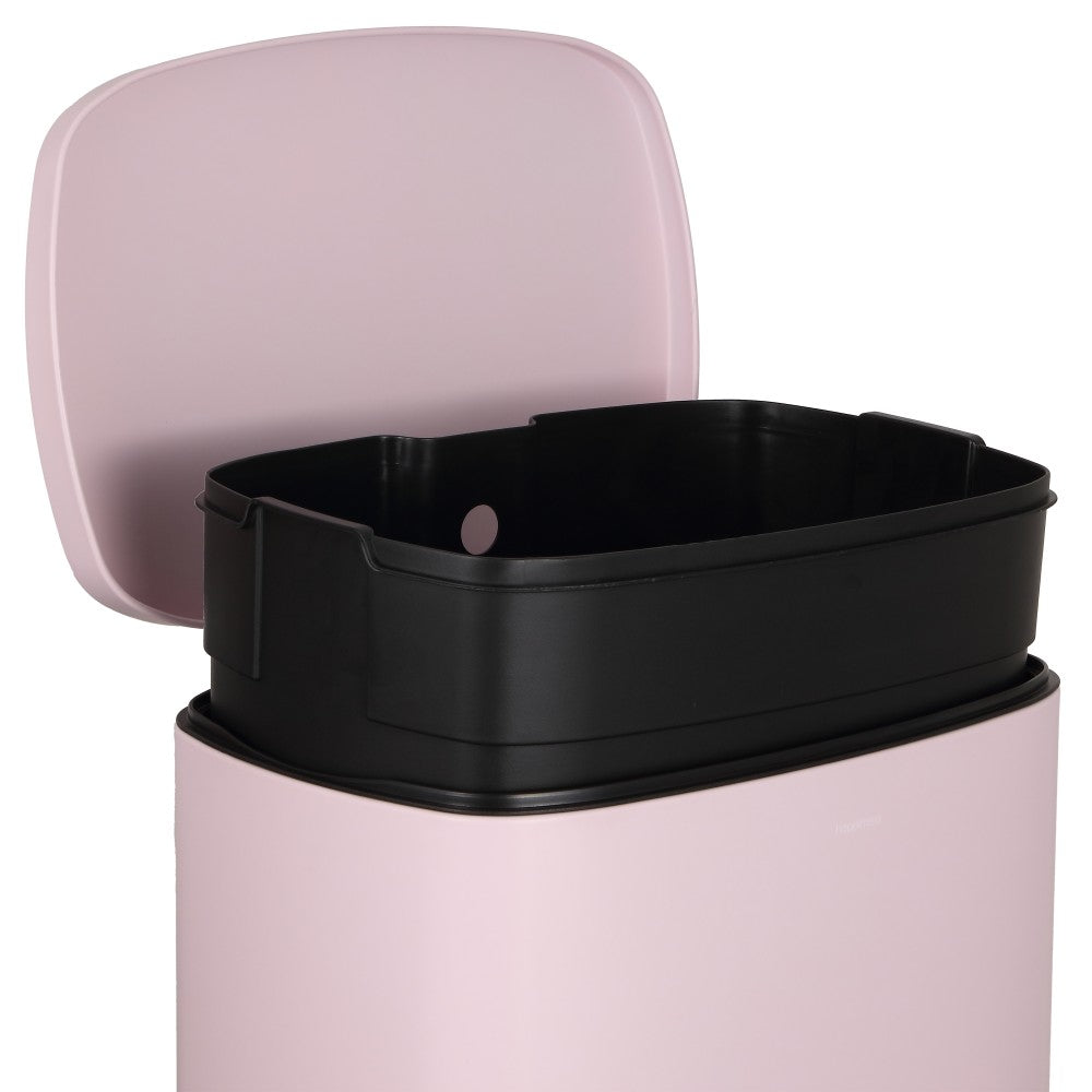 Connor Rectangular 13-Gallon Trash Can with Soft-Close Lid and FREE Mini Trash Can