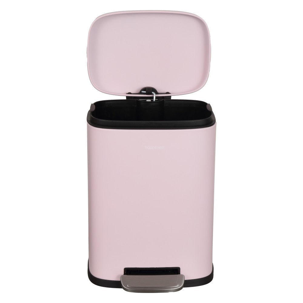 Connor Rectangular 13-Gallon Trash Can with Soft-Close Lid and FREE Mini Trash Can