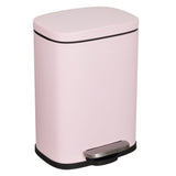 Connor Rectangular 13-Gallon Trash Can with Soft-Close Lid and FREE Mini Trash Can