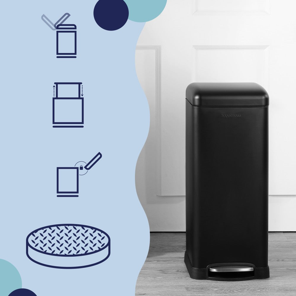 Betty Retro 30 Liters/8 Gallon Trash Can