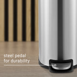 Rassol Mini 2.6-Gallon Step-Open Trash Can