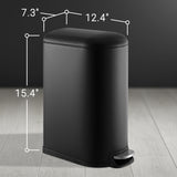 Rassol Mini 2.6-Gallon Step-Open Trash Can