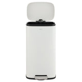 Abrahamus 30 Liter/8 Gallon Step-Open Trash Can