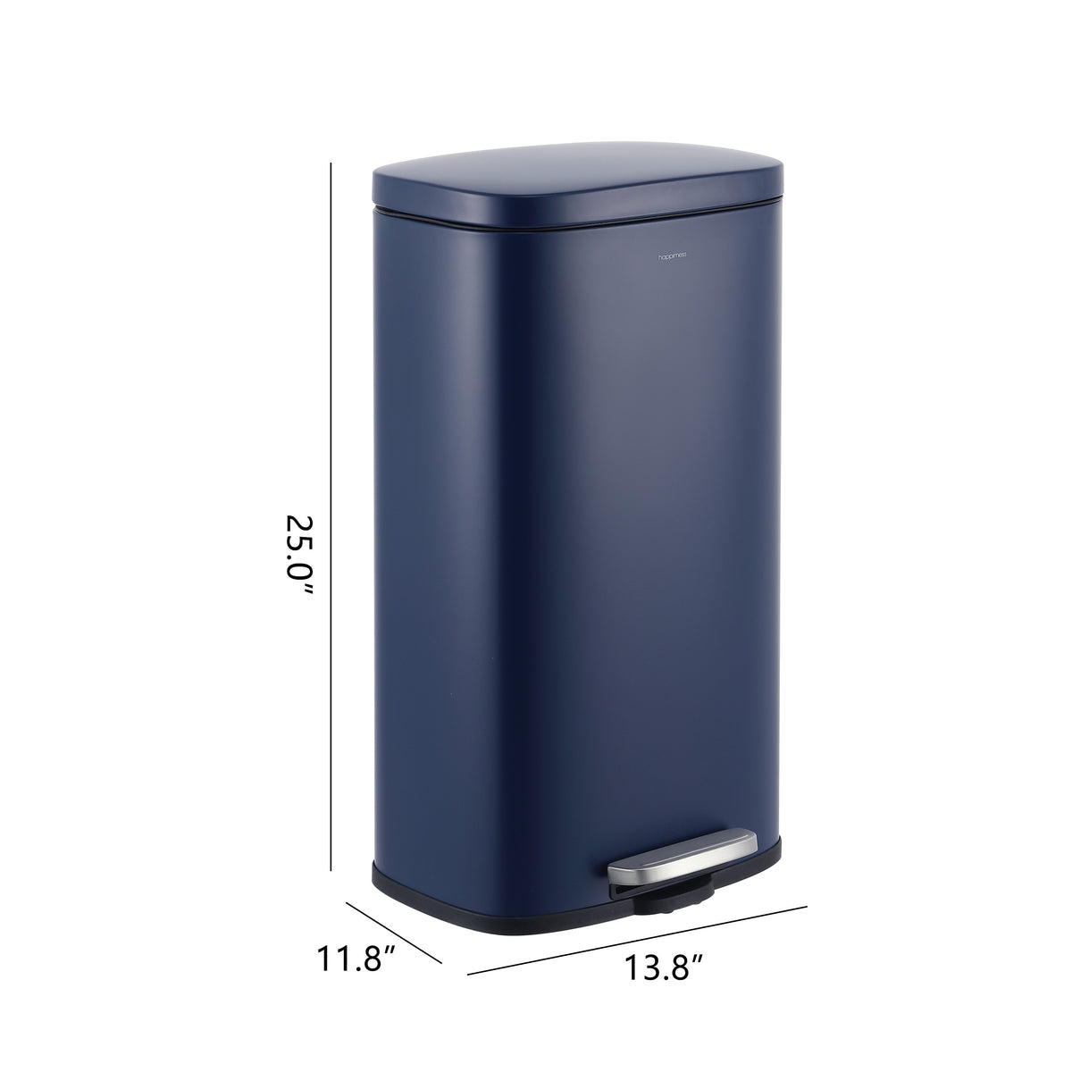 Abrahamus 30 Liter/8 Gallon Step-Open Trash Can
