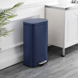 Abrahamus 30 Liter/8 Gallon Step-Open Trash Can