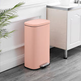 Abrahamus 30 Liter/8 Gallon Step-Open Trash Can