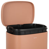 Abrahamus 30 Liter/8 Gallon Step-Open Trash Can