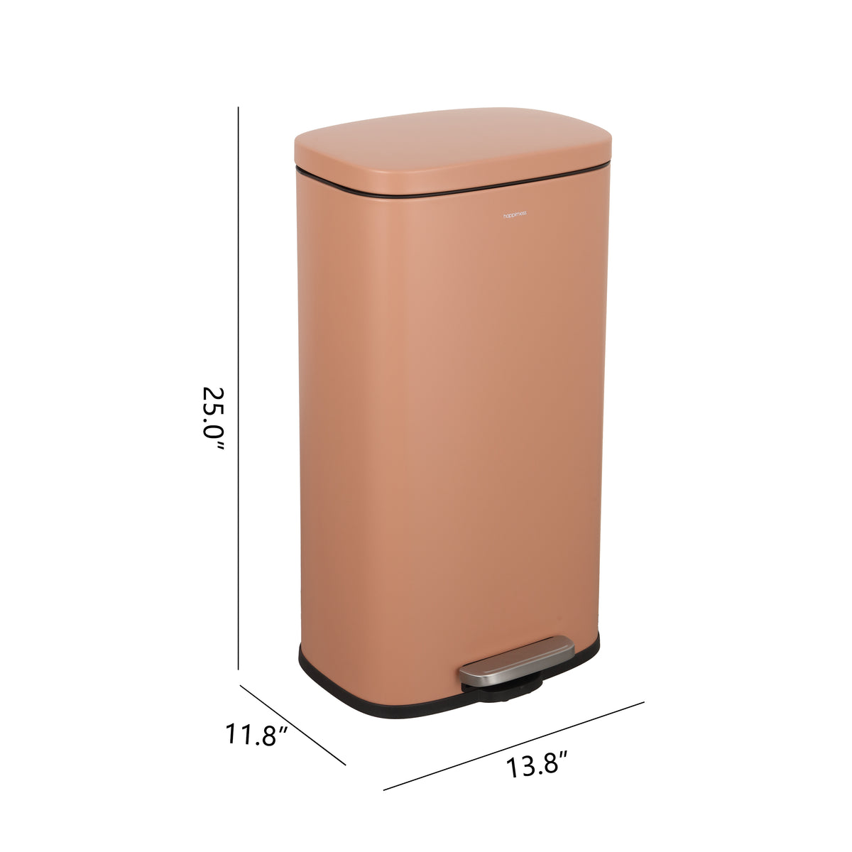 Abrahamus 30 Liter/8 Gallon Step-Open Trash Can