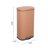 Abrahamus 30 Liter/8 Gallon Step-Open Trash Can