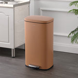 Abrahamus 30 Liter/8 Gallon Step-Open Trash Can