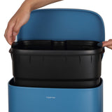 Abrahamus 30 Liter/8 Gallon Step-Open Trash Can