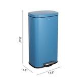 Abrahamus 30 Liter/8 Gallon Step-Open Trash Can