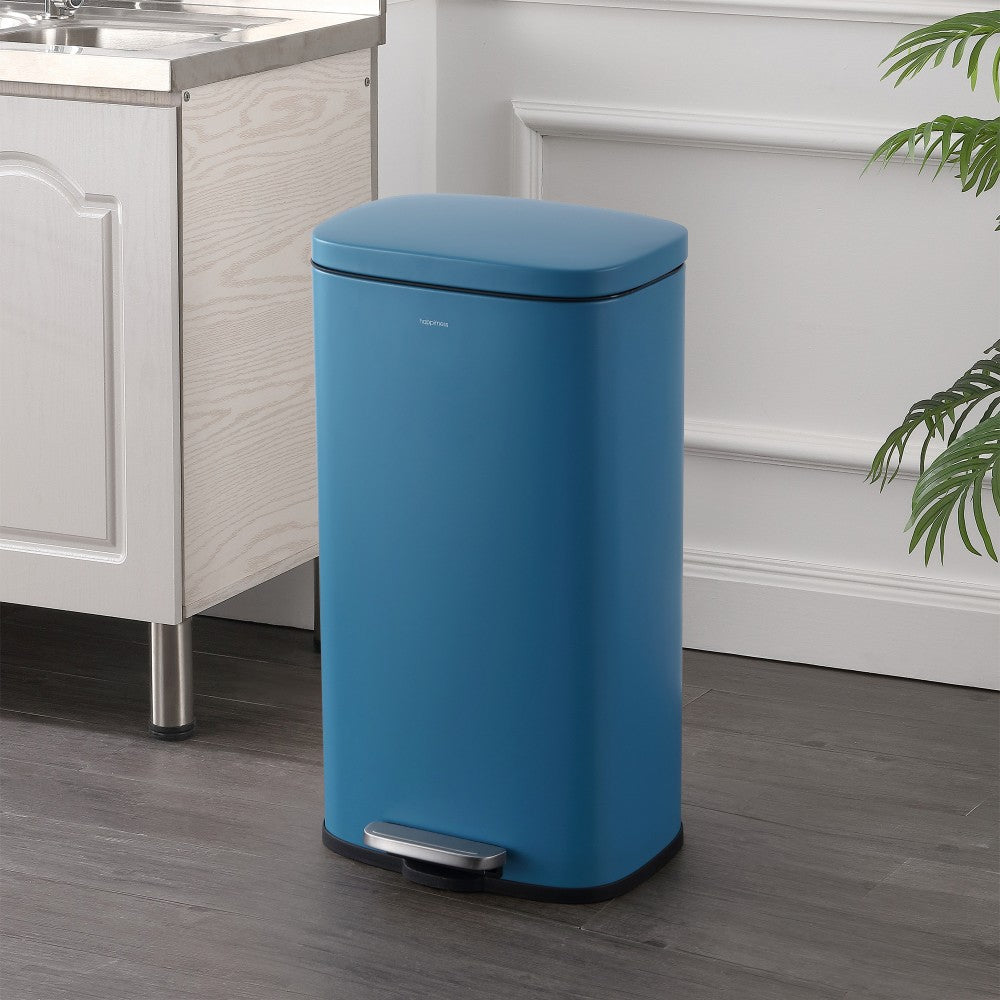 Abrahamus 30 Liter/8 Gallon Step-Open Trash Can