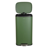 Abrahamus 30 Liter/8 Gallon Step-Open Trash Can