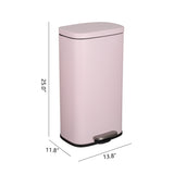 Abrahamus 30 Liter/8 Gallon Step-Open Trash Can