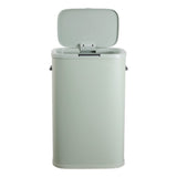 Tammi Kitchen 14.5-Gallon Slim Metal Push Button Trash Can
