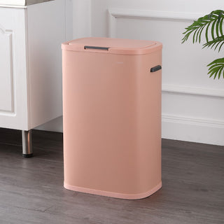 Tammi Kitchen 14.5-Gallon Slim Metal Push Button Trash Can