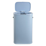 Tammi Kitchen 14.5-Gallon Slim Metal Push Button Trash Can