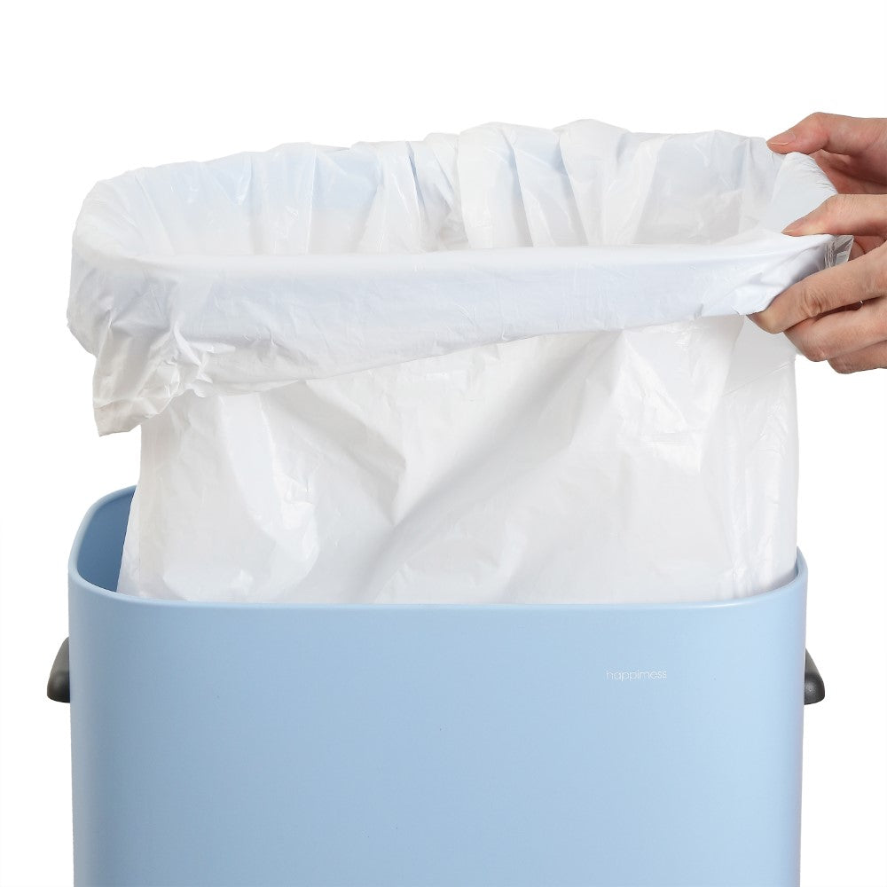 Tammi Kitchen 14.5-Gallon Slim Metal Push Button Trash Can