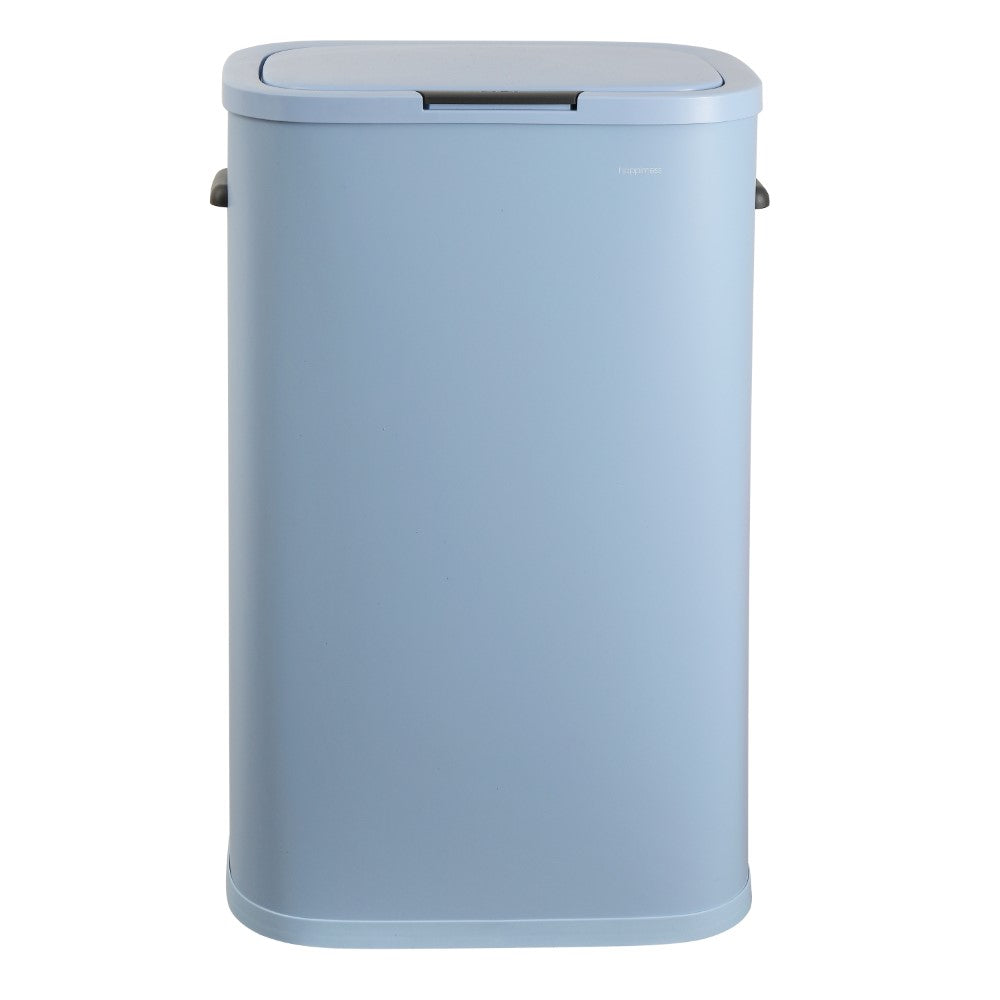 Tammi Kitchen 14.5-Gallon Slim Metal Push Button Trash Can