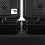 Birch Rectangular 16 Gallon (60L) Dual Compartment Recycling Step Pedal Trash Can with Soft-Close Double Lids
